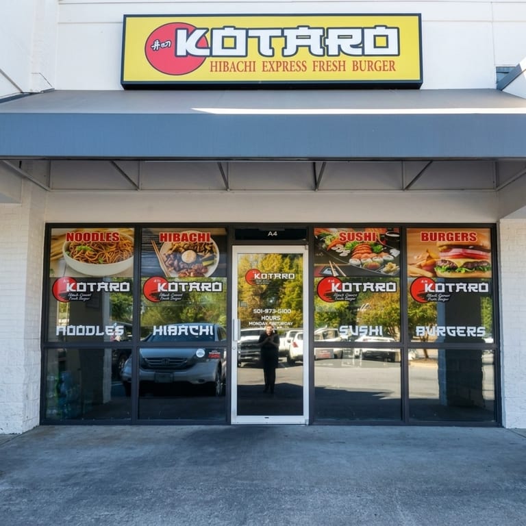 Welcome to Kotaro Hibachi Conway