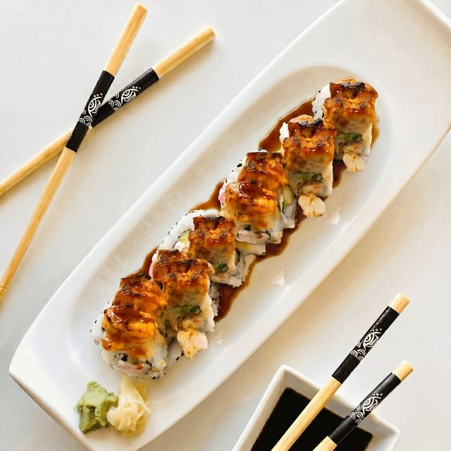 57. Green Dragon Roll.